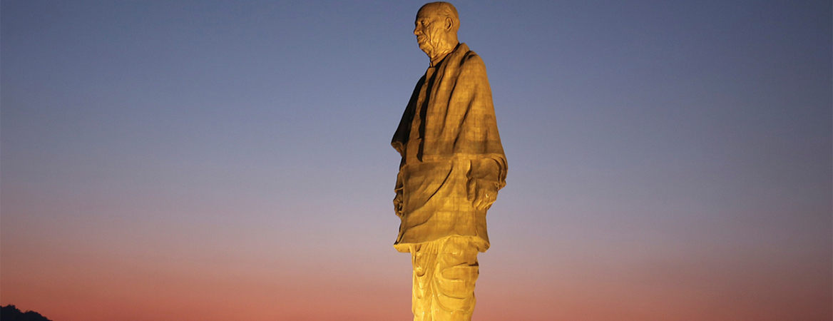 Statue of Unity representing India's achievements and landmarks featured by Indian Book of Records